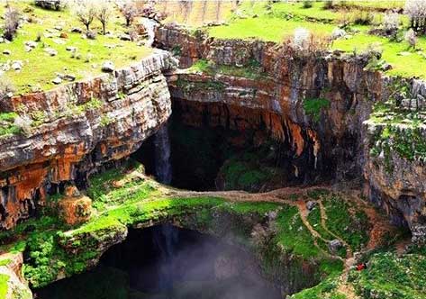 Baatara Gorge Waterfall, Jeita Grotto and Byblos Tour